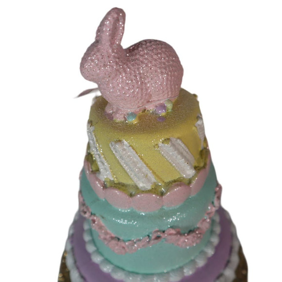 Cupcakes and Cashmere Easter Bunny Tiered Cake Decor - Picture 3 of 7